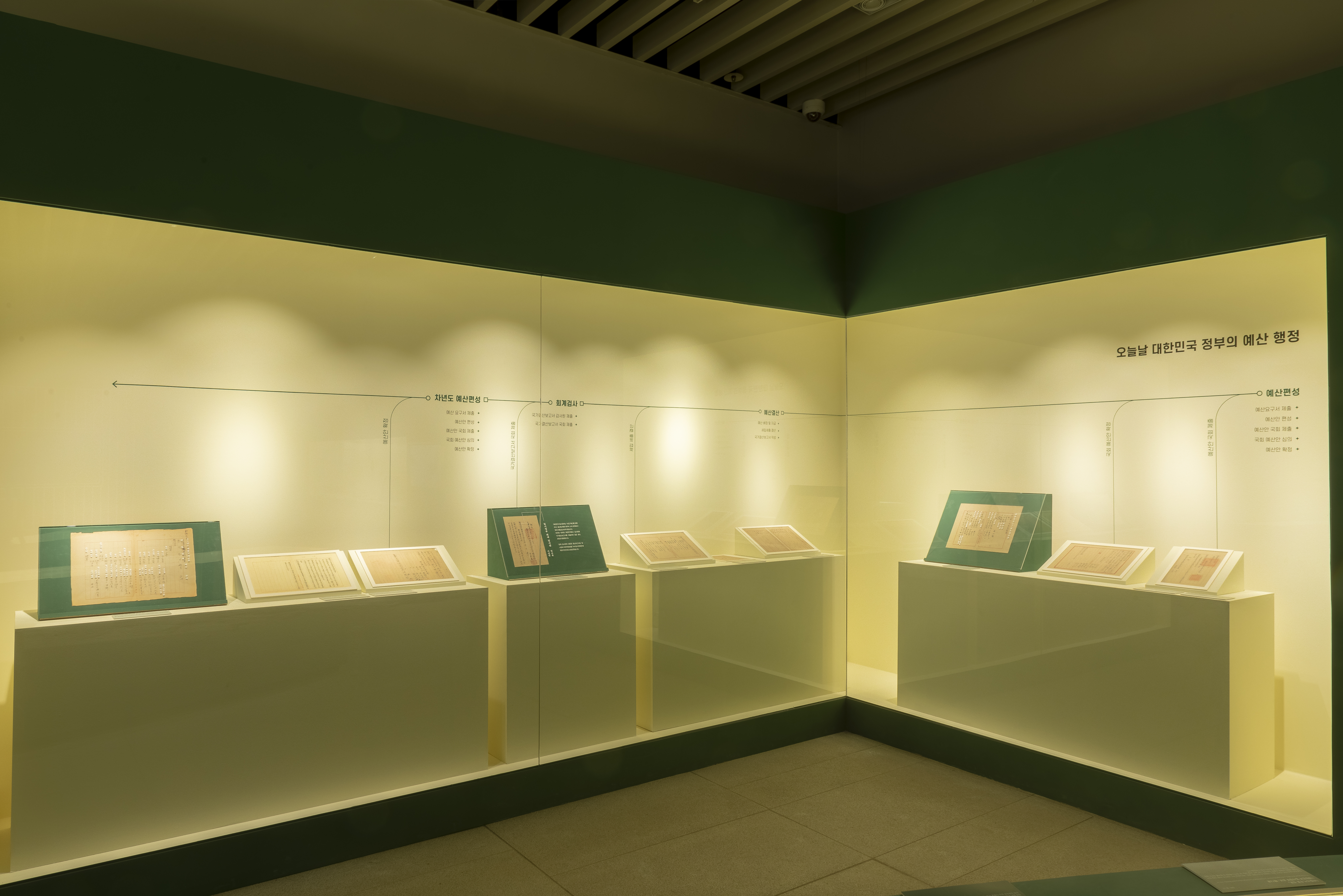 임시의정원에서 국회로 전시장 사진