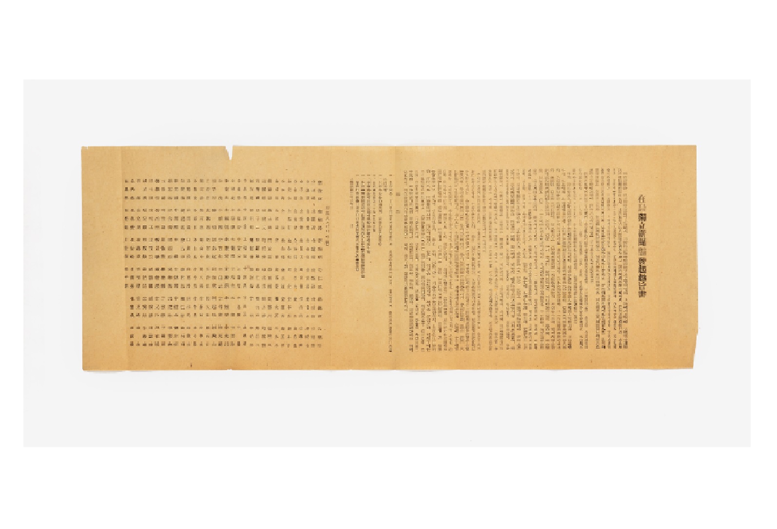 재상해 중경 독립신문 환국속간 발기 취지서